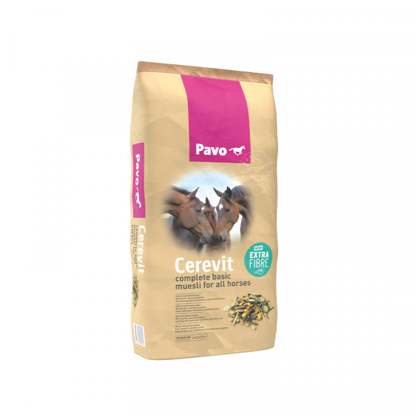 Pavo Cerevit 15kg - Haferfreies Basisfutter in Müslistruktur