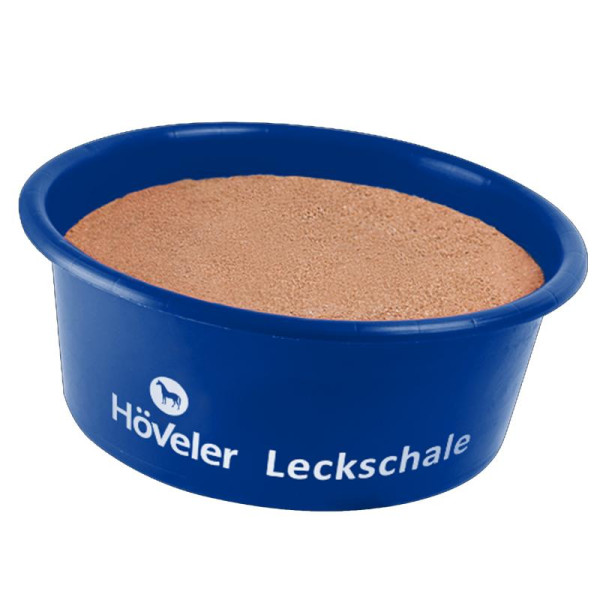 Höveler Leckschale für Pferde 10kg - Mineralfuttermittel für Pferde mit Bierhefe