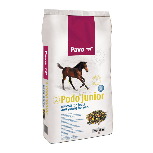 Pavo Podo Junior Müsli 15kg - Für Fohlen und junge Pferde