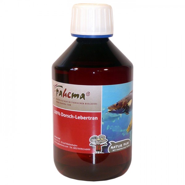 pahema Dorsch Lebertran für Hunde und Katzen 250ml