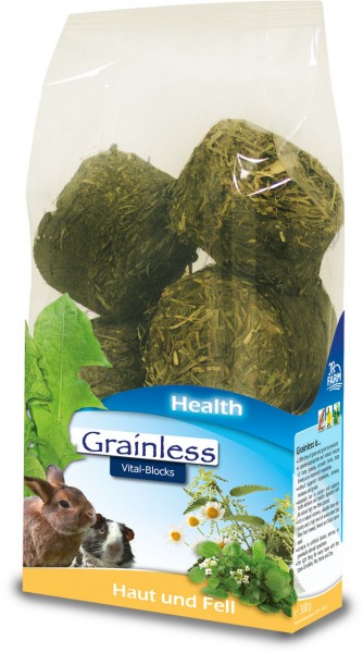 JR FARM Grainless Health Vital-Blocks Haut und Fell 300g