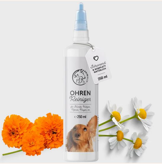 Annimally Ohrenreiniger für Hund, Katze, Pferd & Co. 250ml