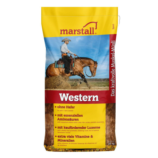 marstall Western 20kg - Haferfreie Müslimischung für Westernrassen