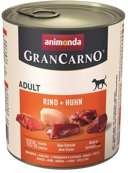 GranCarno Adult Rind+Huhn Dose 800g