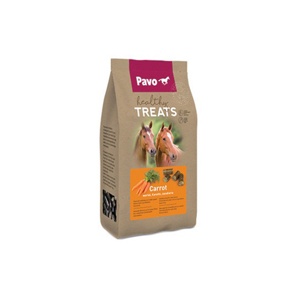 Pavo Healthy Treats Carrot 1kg - leckere Belohnung mit Karotten