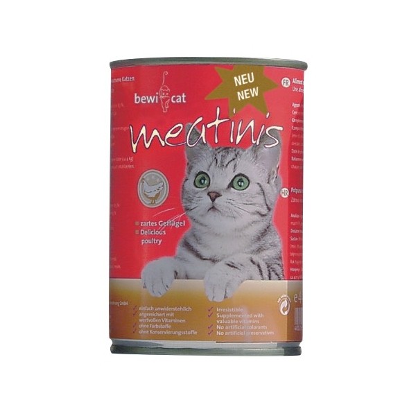 Bewi Cat Meatinis Geflügel 400g