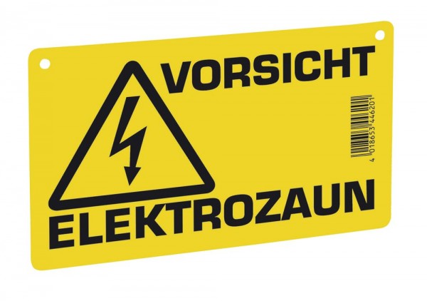 Warnschild – Vorsicht Elektrozaun!