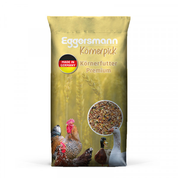 Eggersmann Körnerpick Körnerfutter Premium 25kg - Hochwertiges Ergänzungsfutter für Geflügel