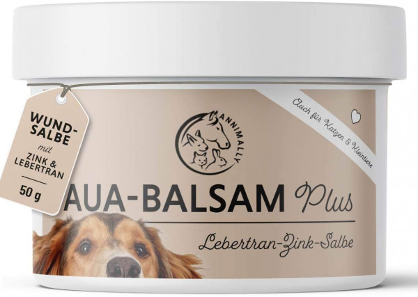 Annimally Aua-Balsam Plus 50g - Lebertran-Zinksalbe