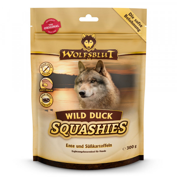 Wolfsblut Snack Squashies Wild Duck 300g - Ente mit Süßkartoffel