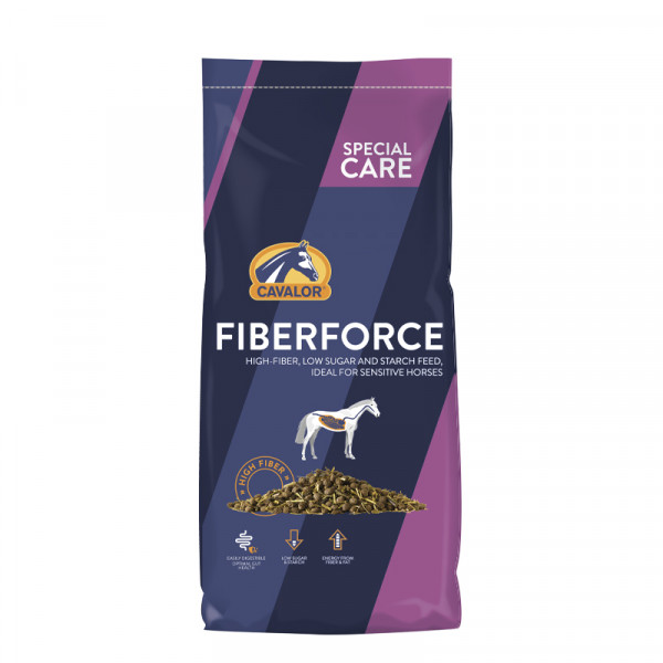 CAVALOR SPECIAL CARE FiberForce 15kg - Strukturreiches Pferdemüsli zur optimalen Unterstützung der